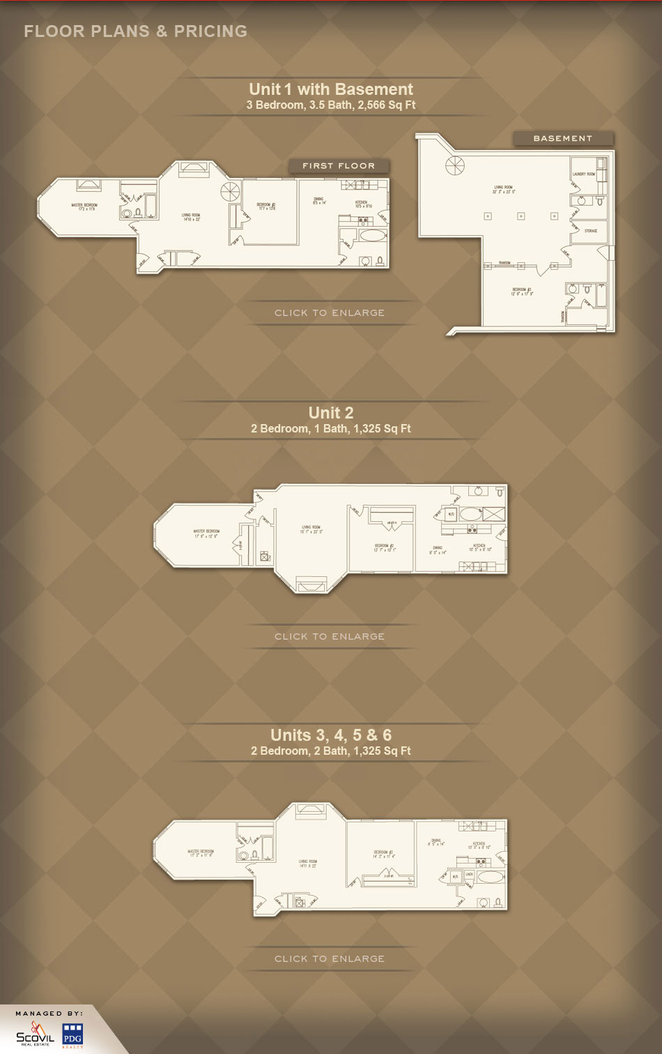 Highland Lofts Condos Floor Plans and Pricing